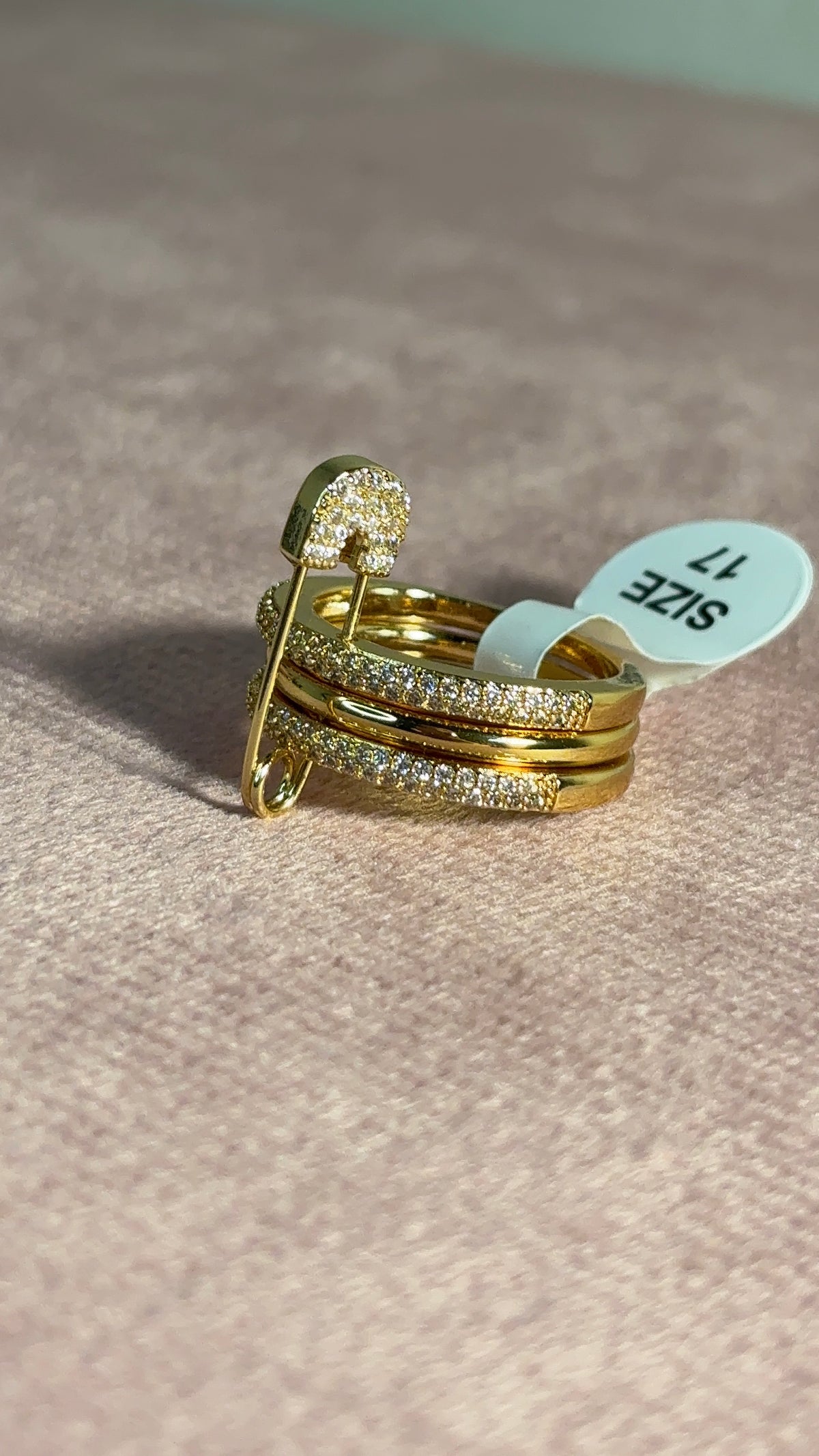 Safety Pin Ring