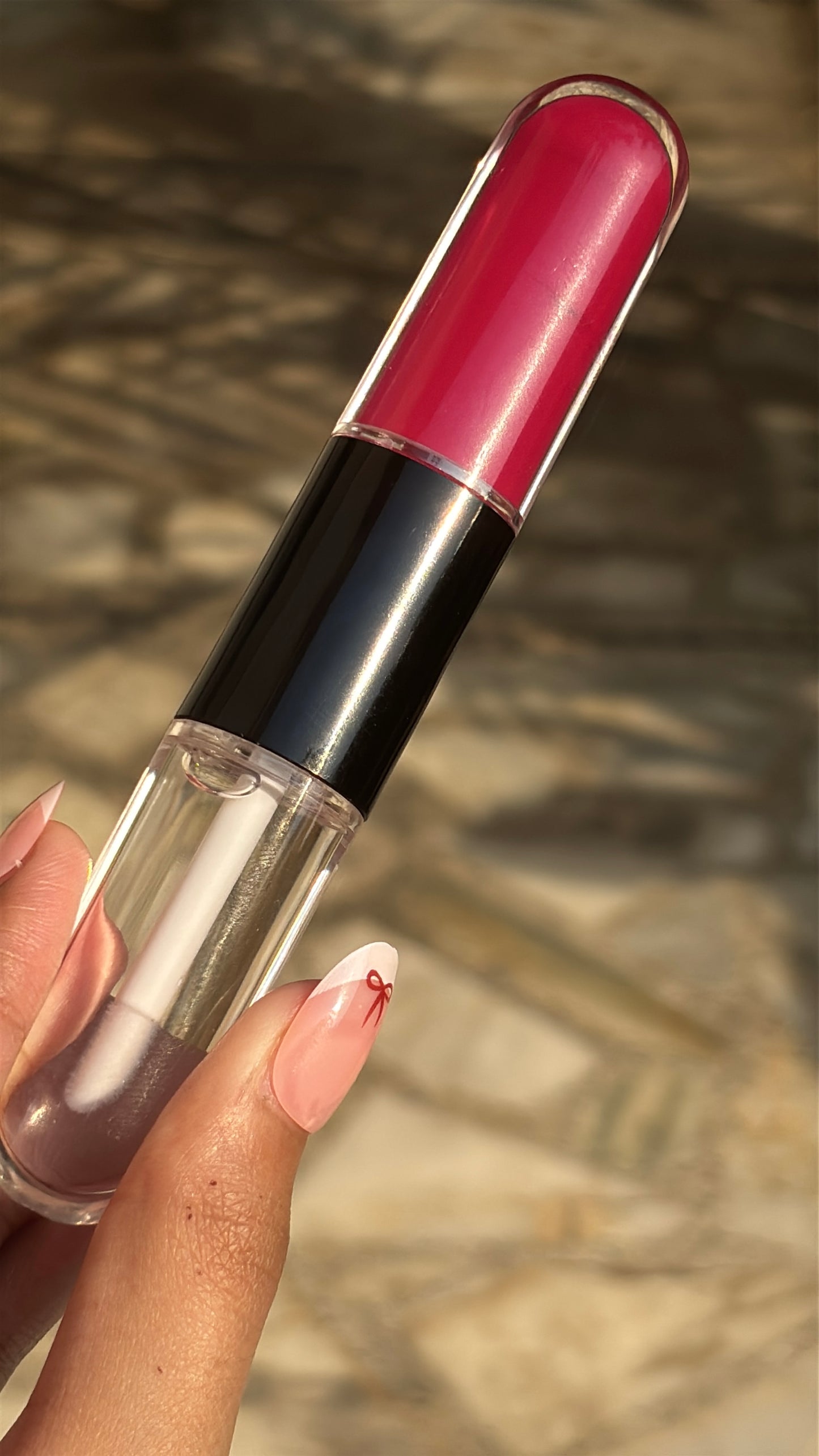 Double Sided Pink Liquid Matte