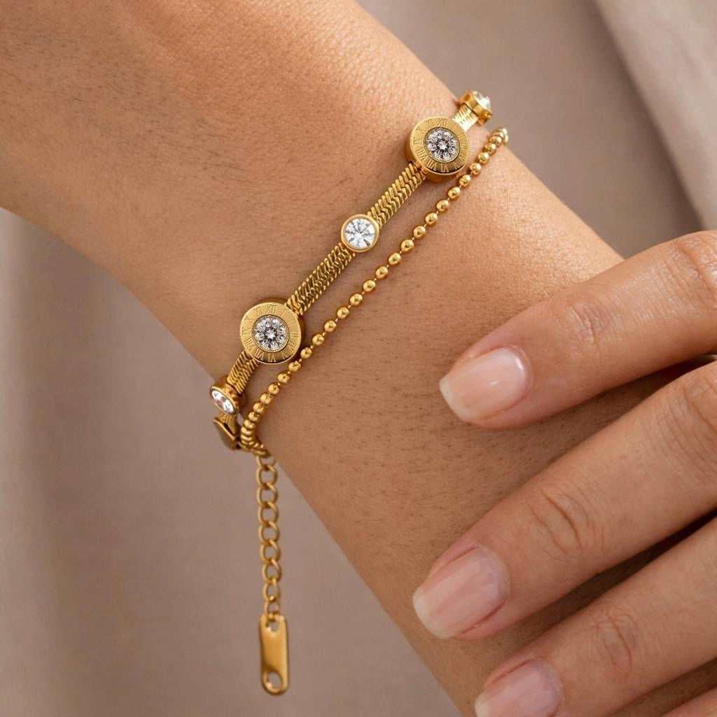 Snake Bead Bracelet