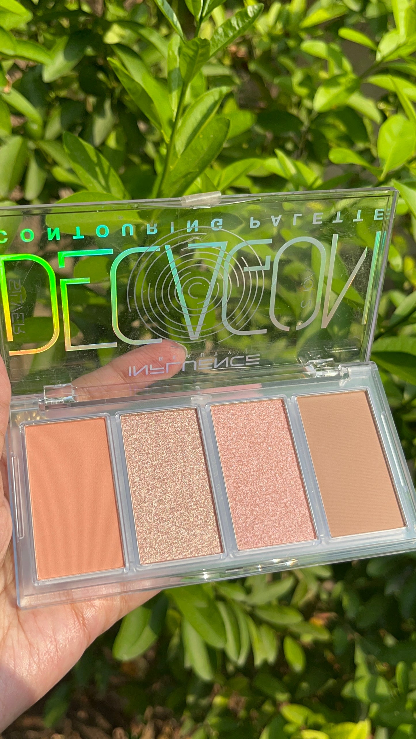 4 Color Blush, Contour & Highlighter palette