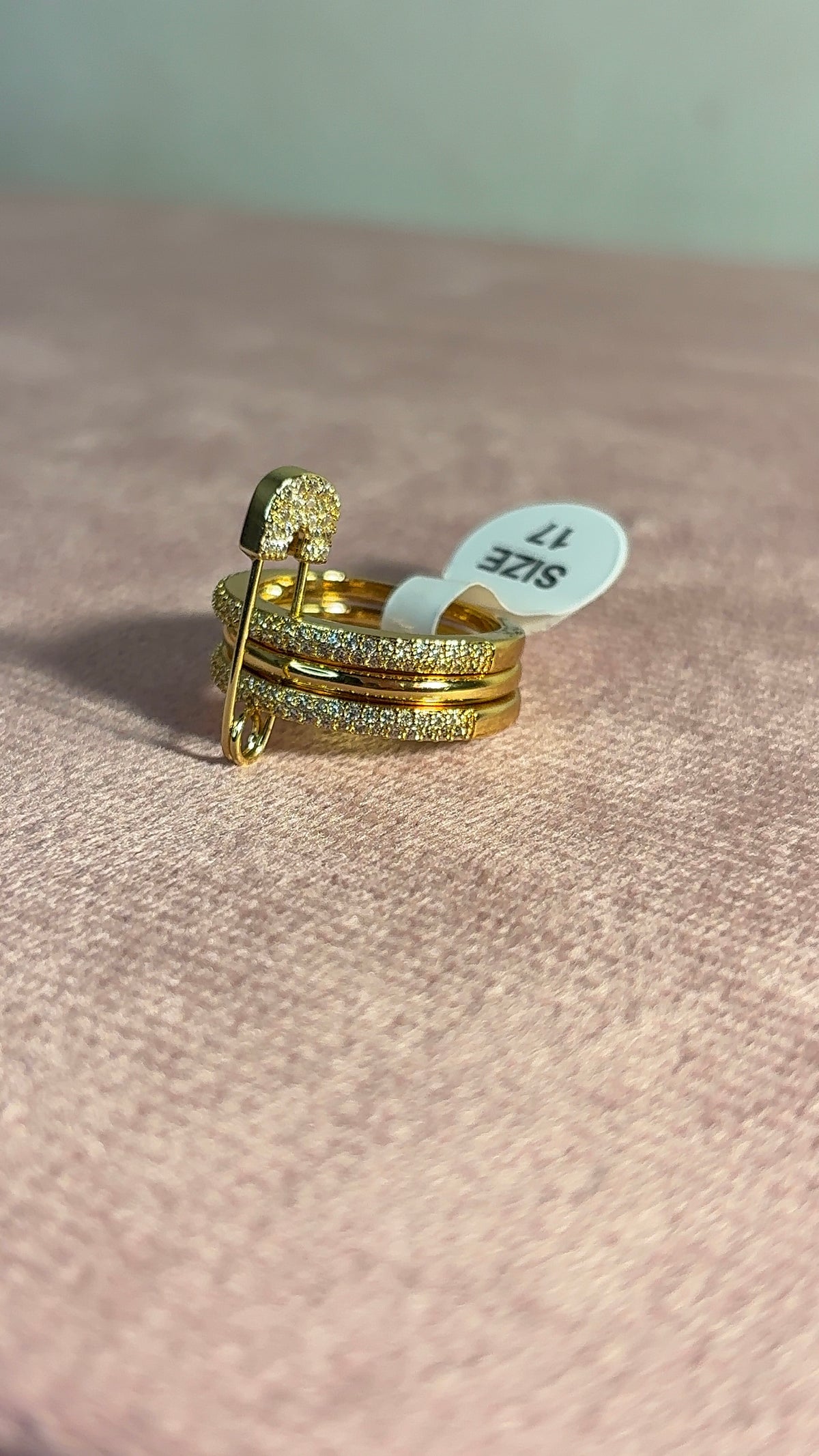 Safety Pin Ring