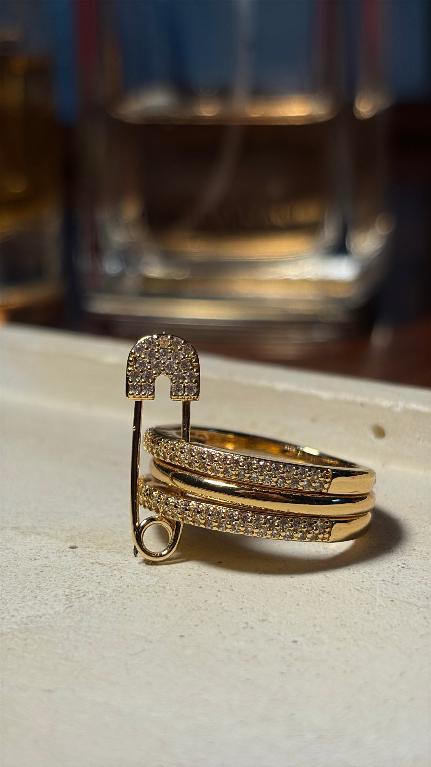 Safety Pin Ring