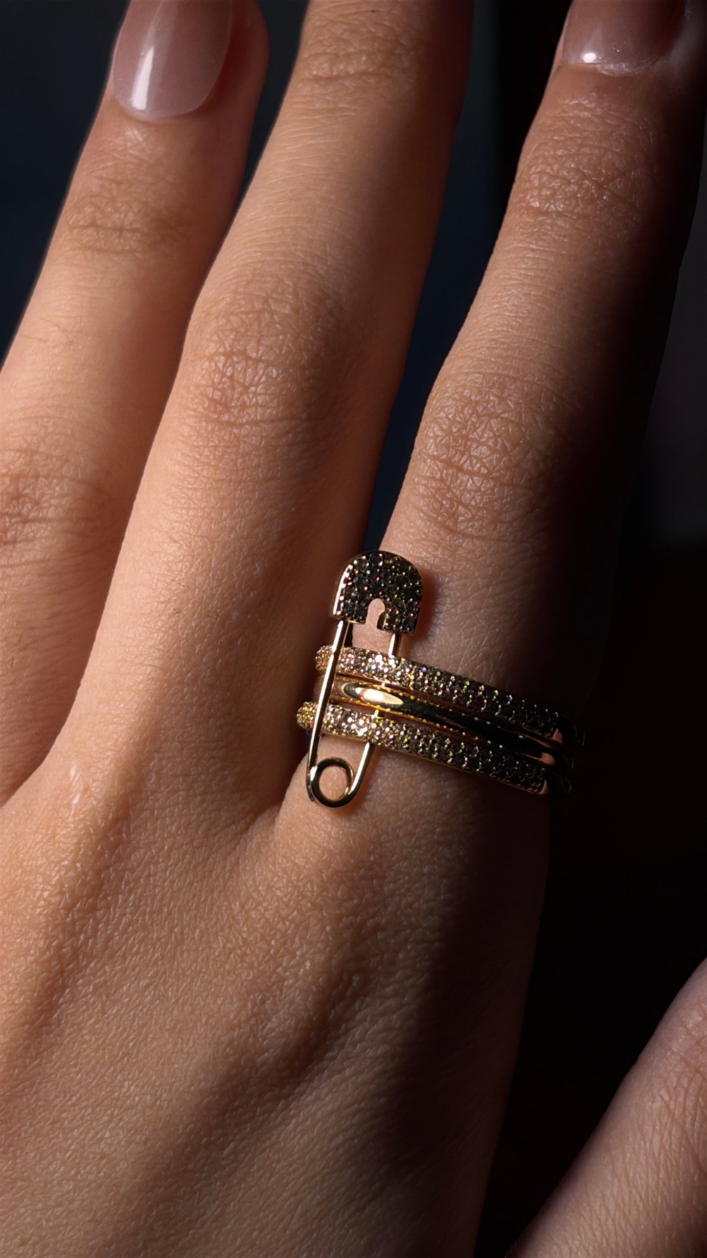 Safety Pin Ring