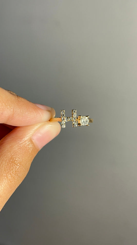 Name Initials Ring H-055