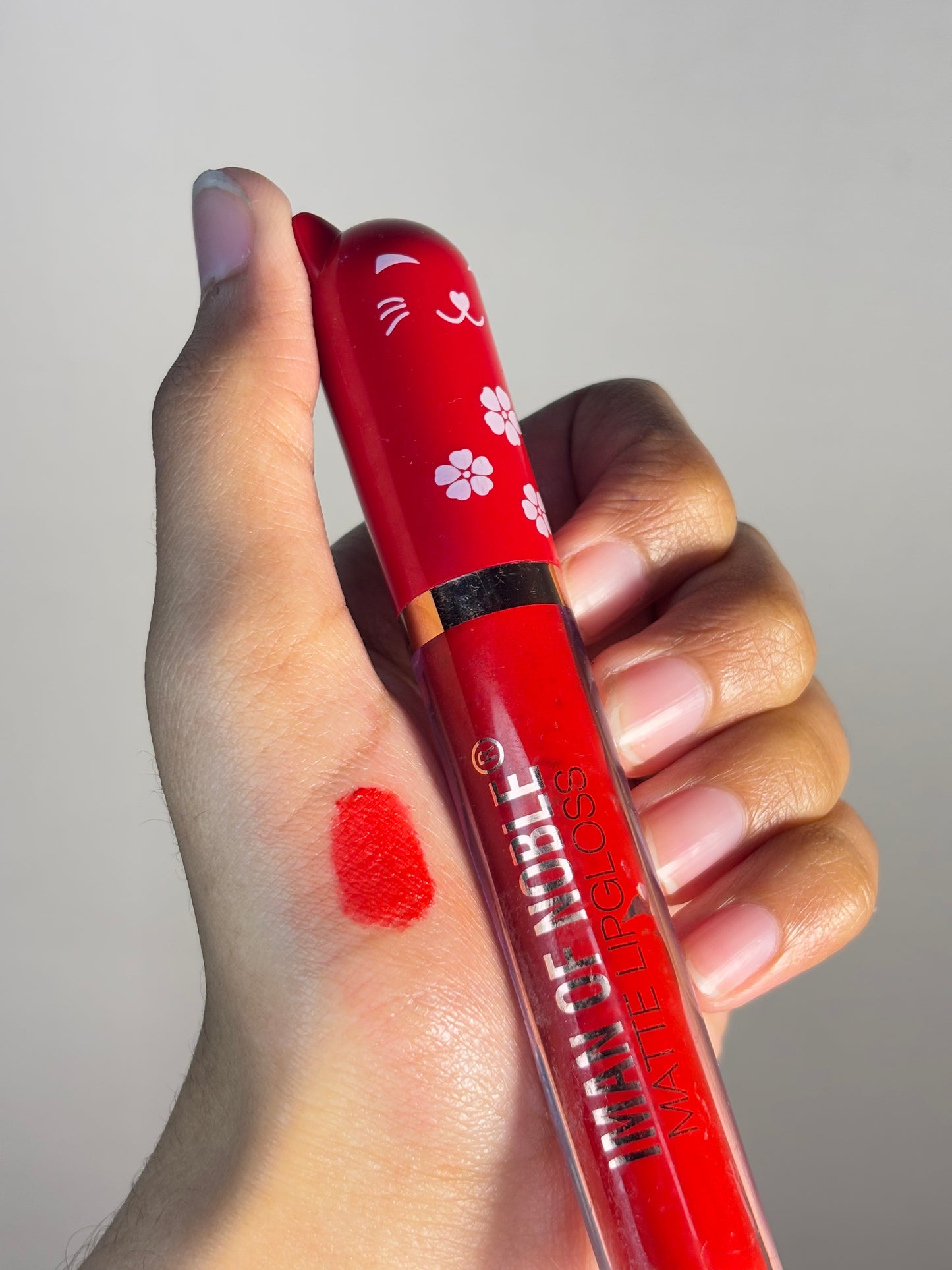 Liquid matte red