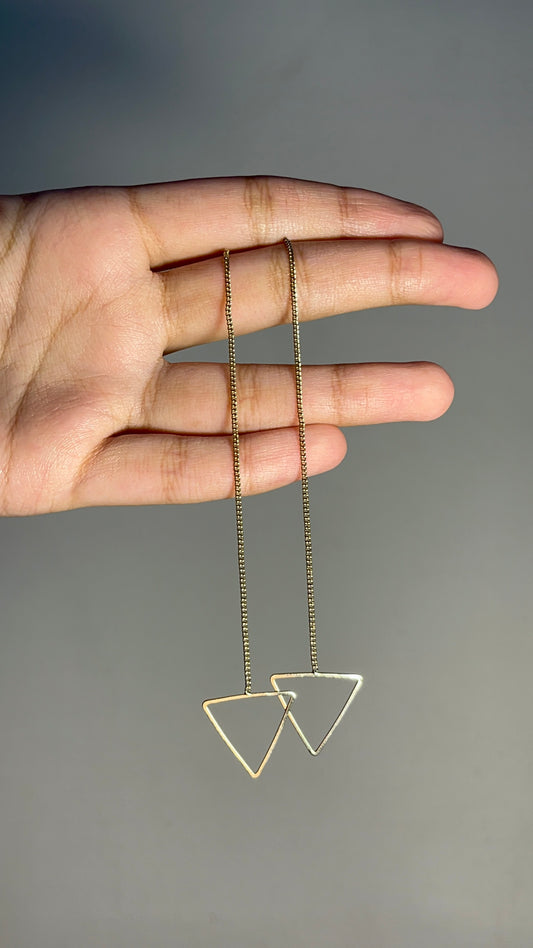 Triangular Earings