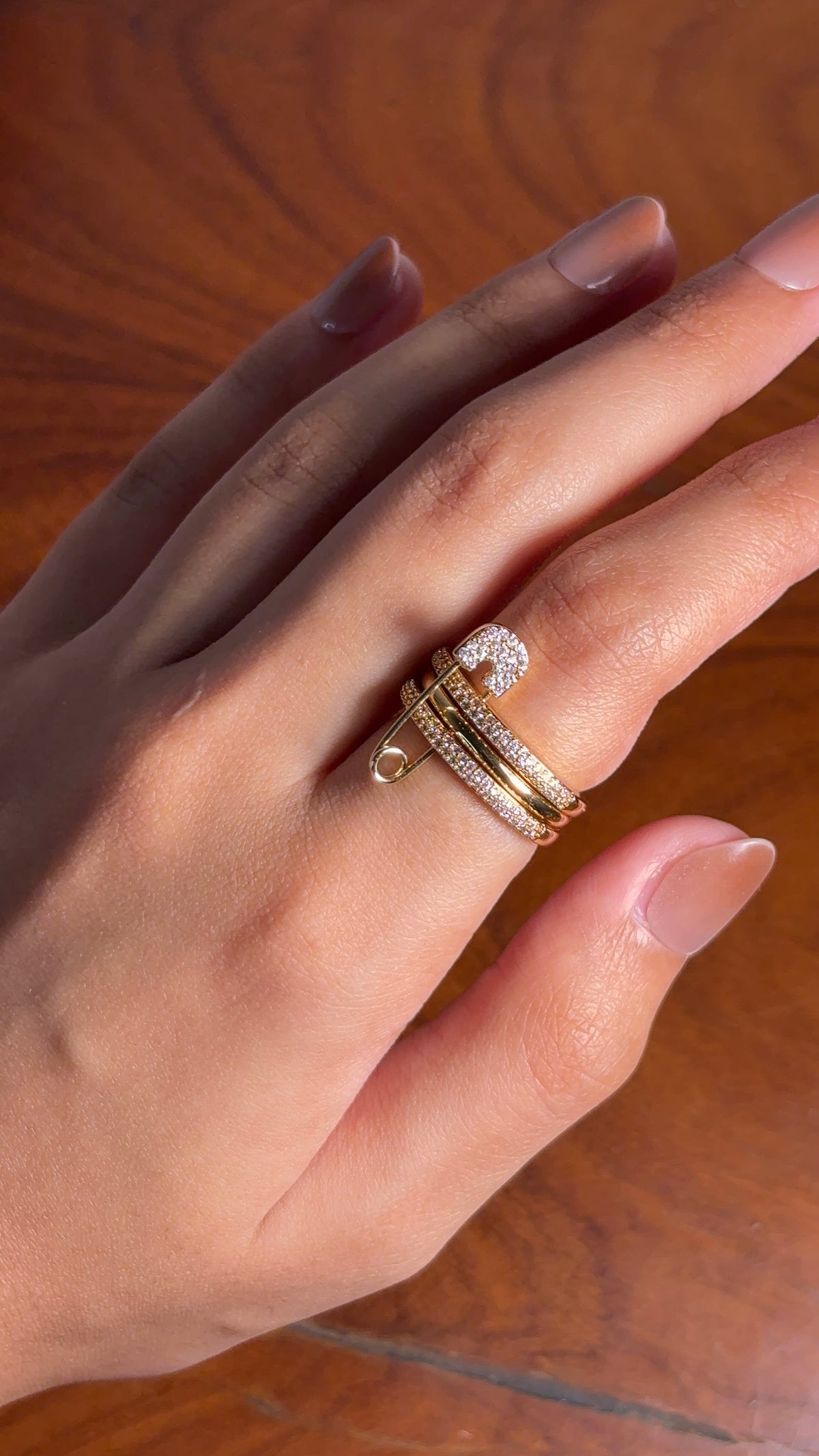 Safety Pin Ring