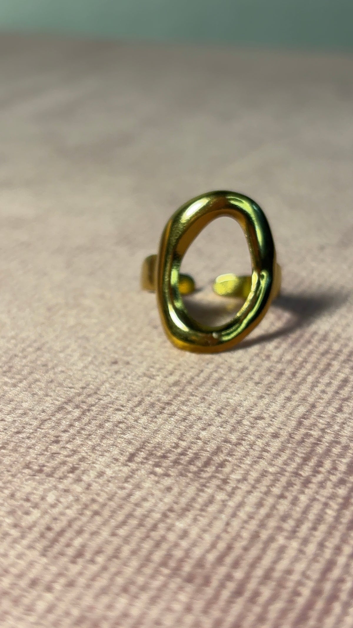 Chic Golden Ring