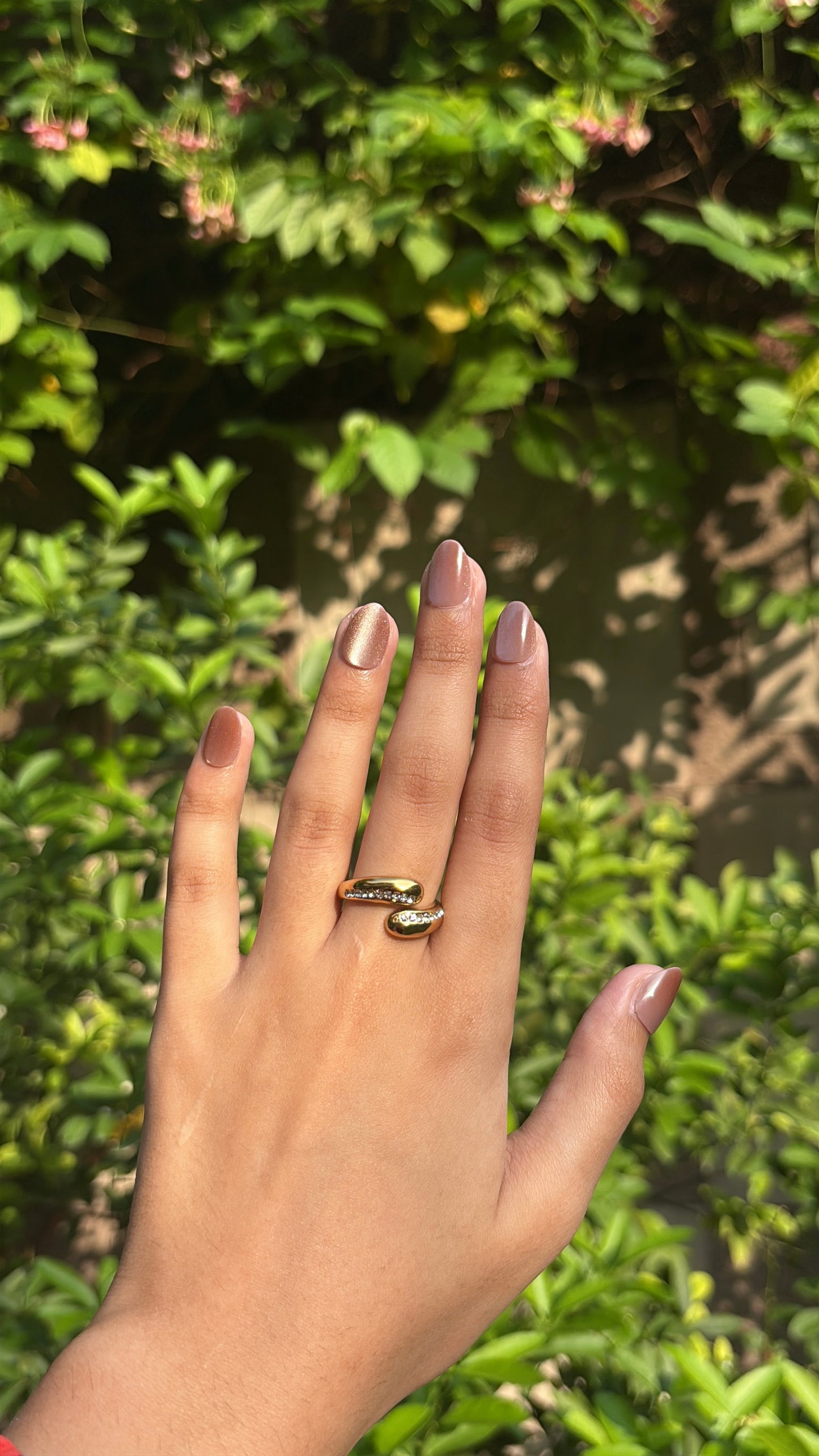 Stone Hugger Ring