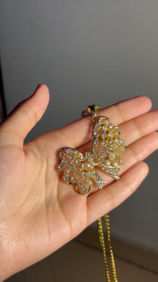 Butterfly Golden-Necklace