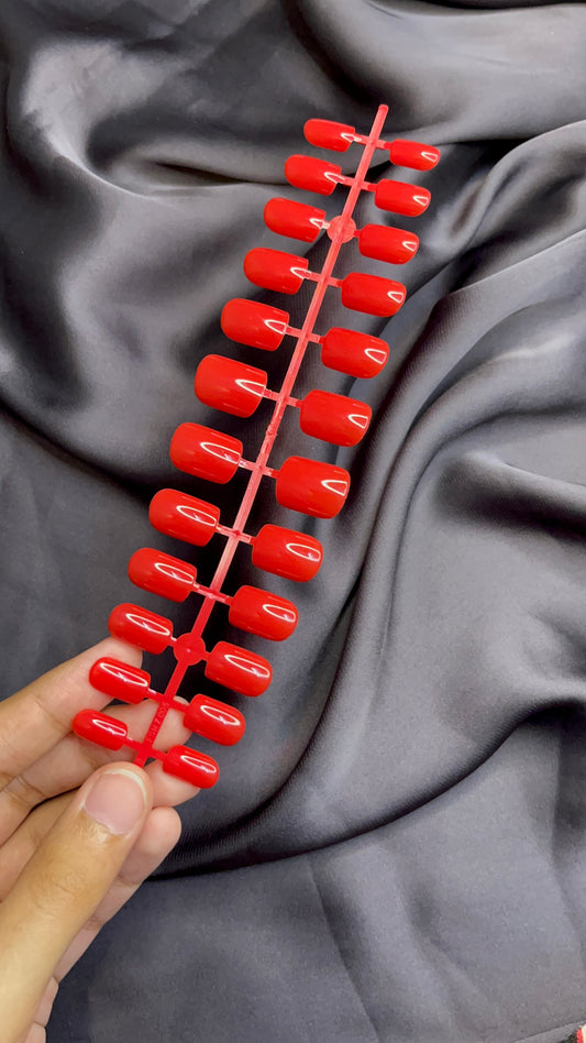 Nails-012 Red
