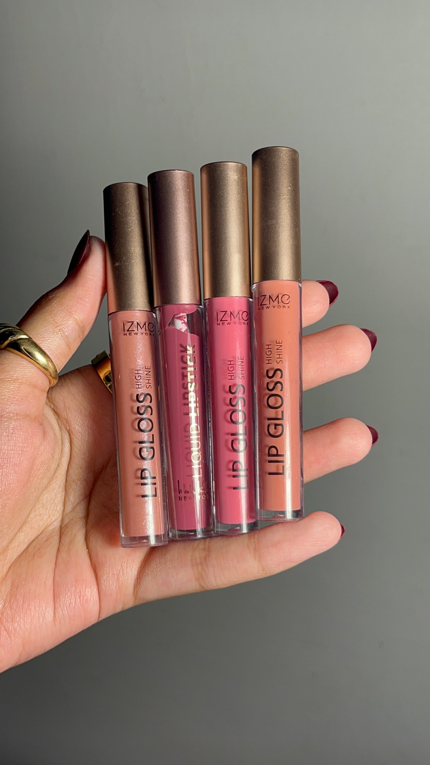 Set of 4 lipglosses