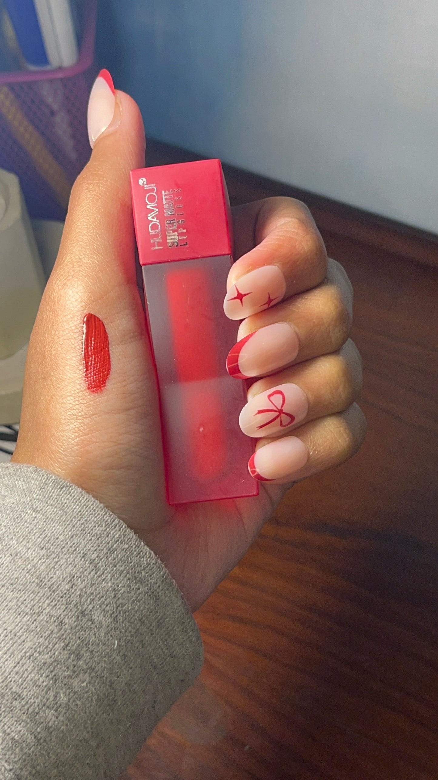 Liquid matte lipsticks