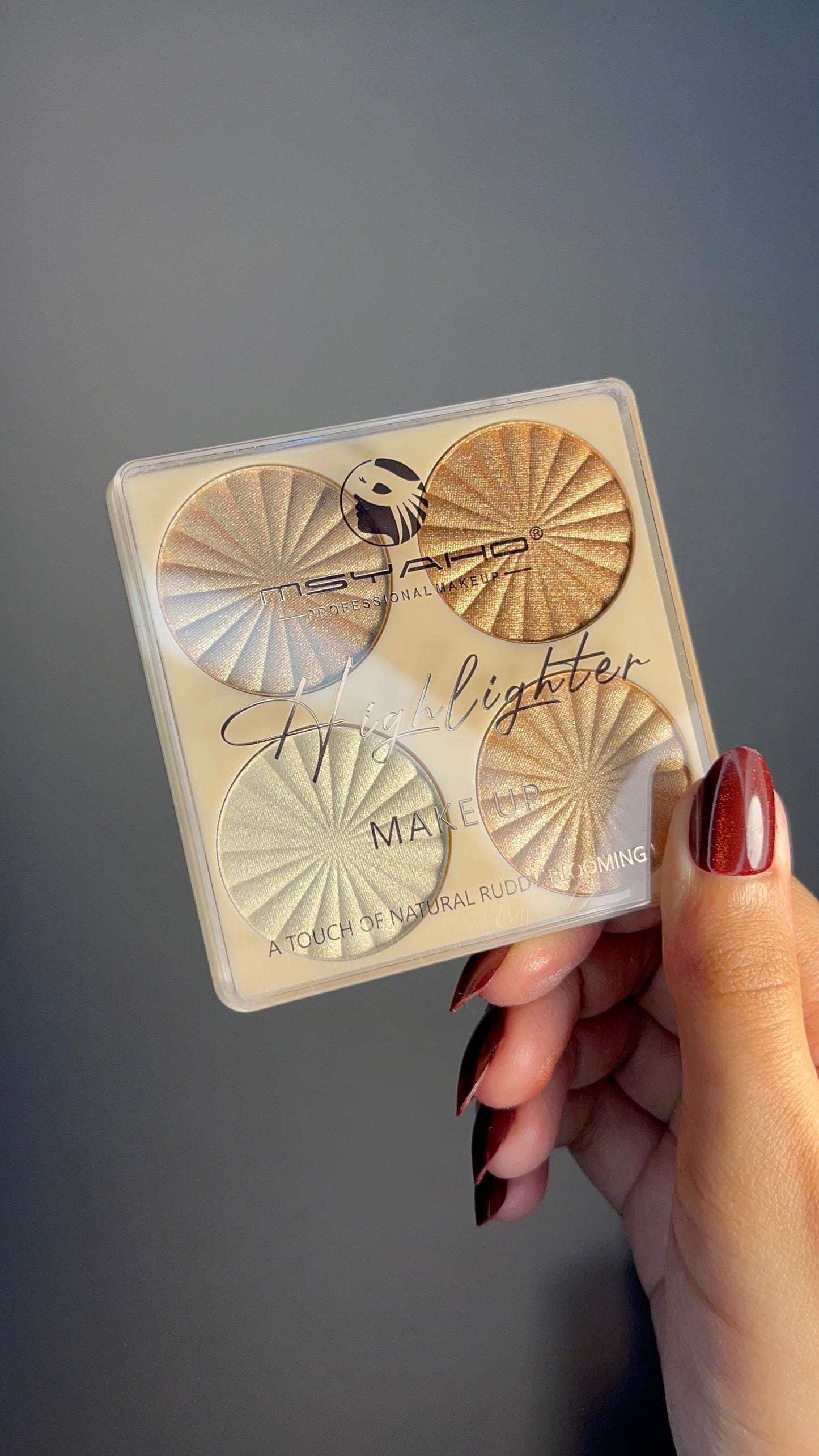 4 Color Highlighter Palette