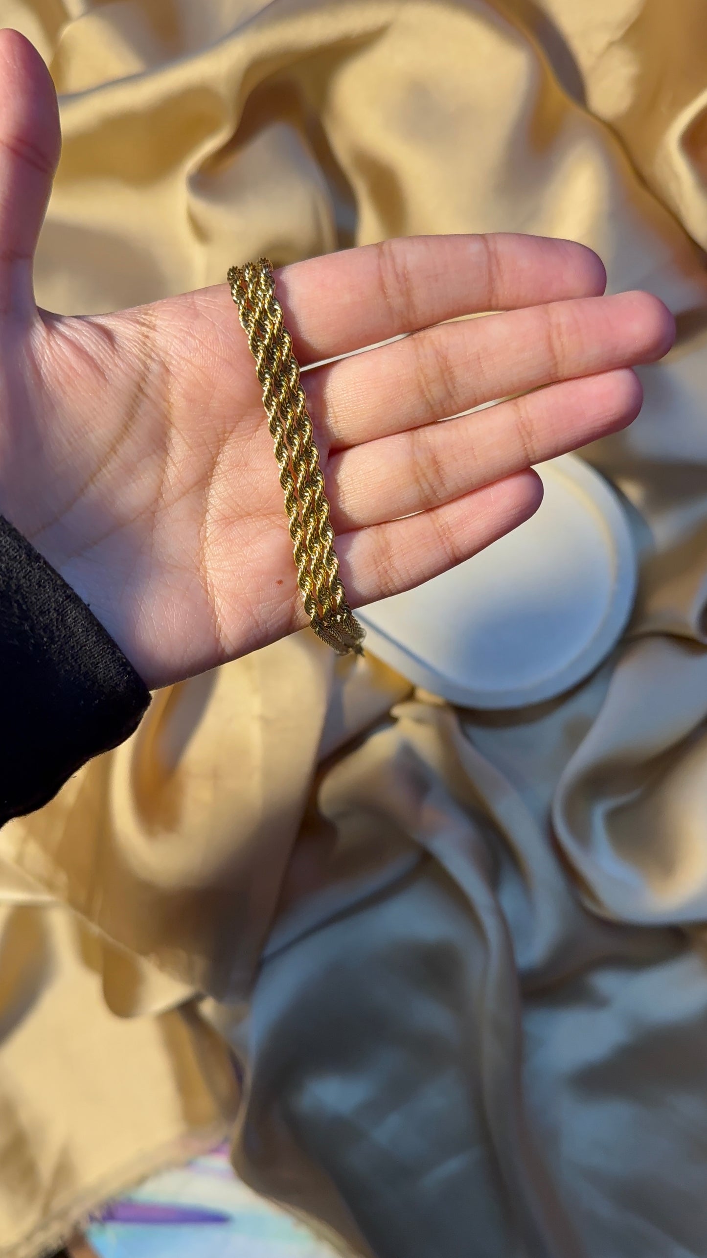 Triple Layer Rope Bracelet