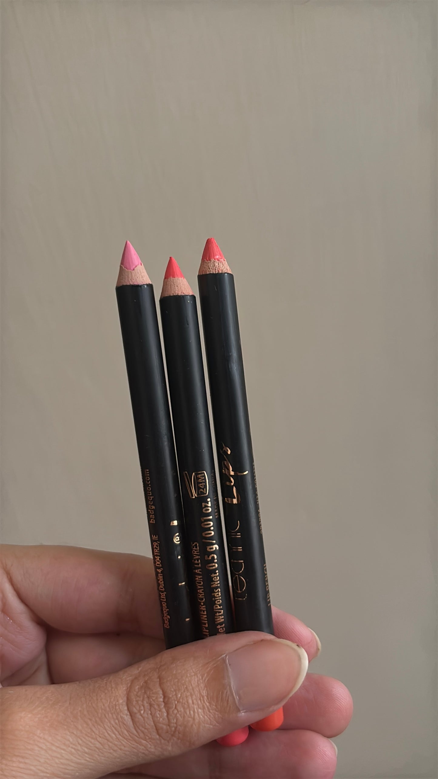 Set of 3 lippencils