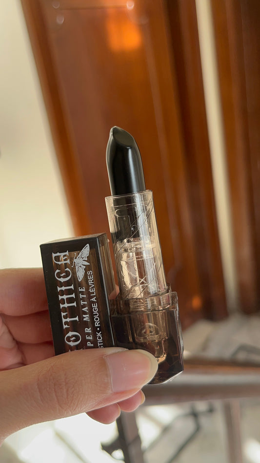 Gothic Lipstick Black