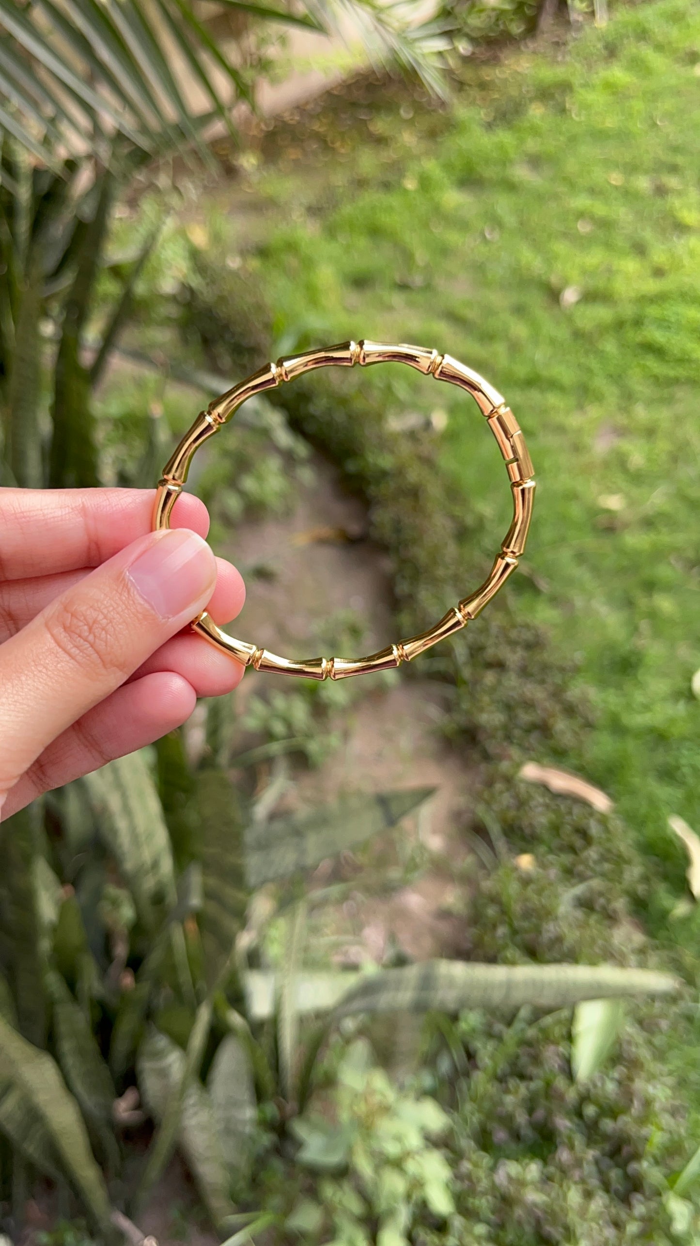 Thin Gold Handcuff