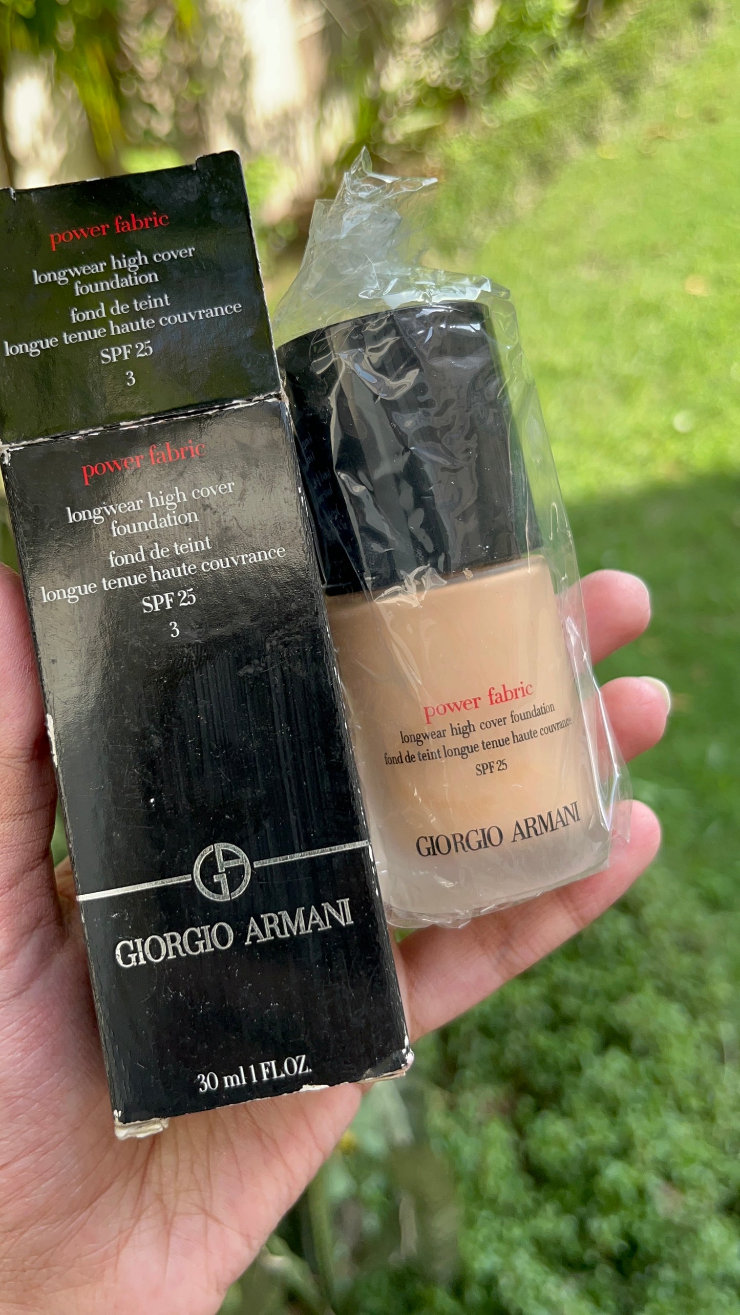 Longwear High Coverage foundation with SPF 25