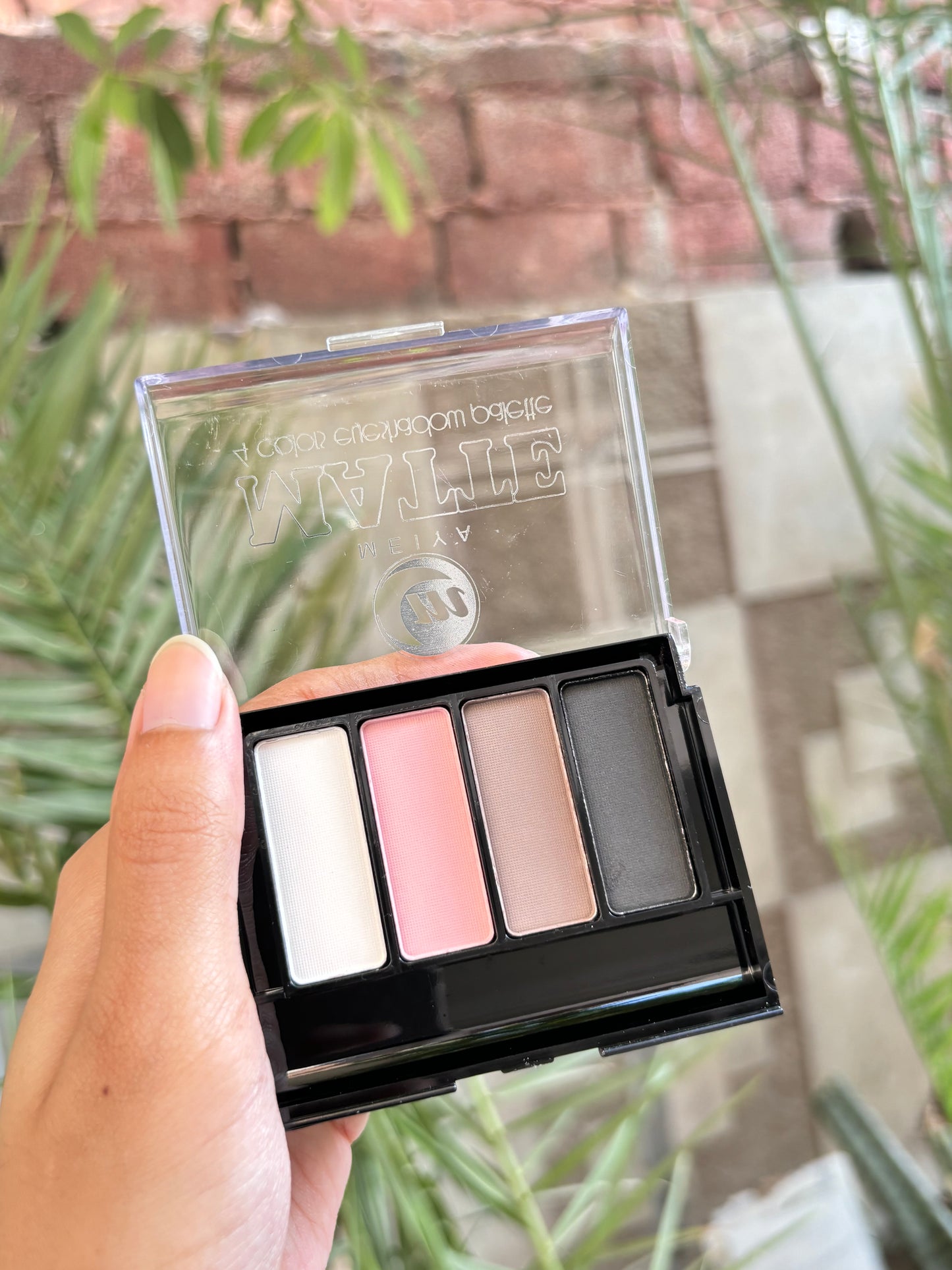 4 Color Matte Eyeshadow Palette