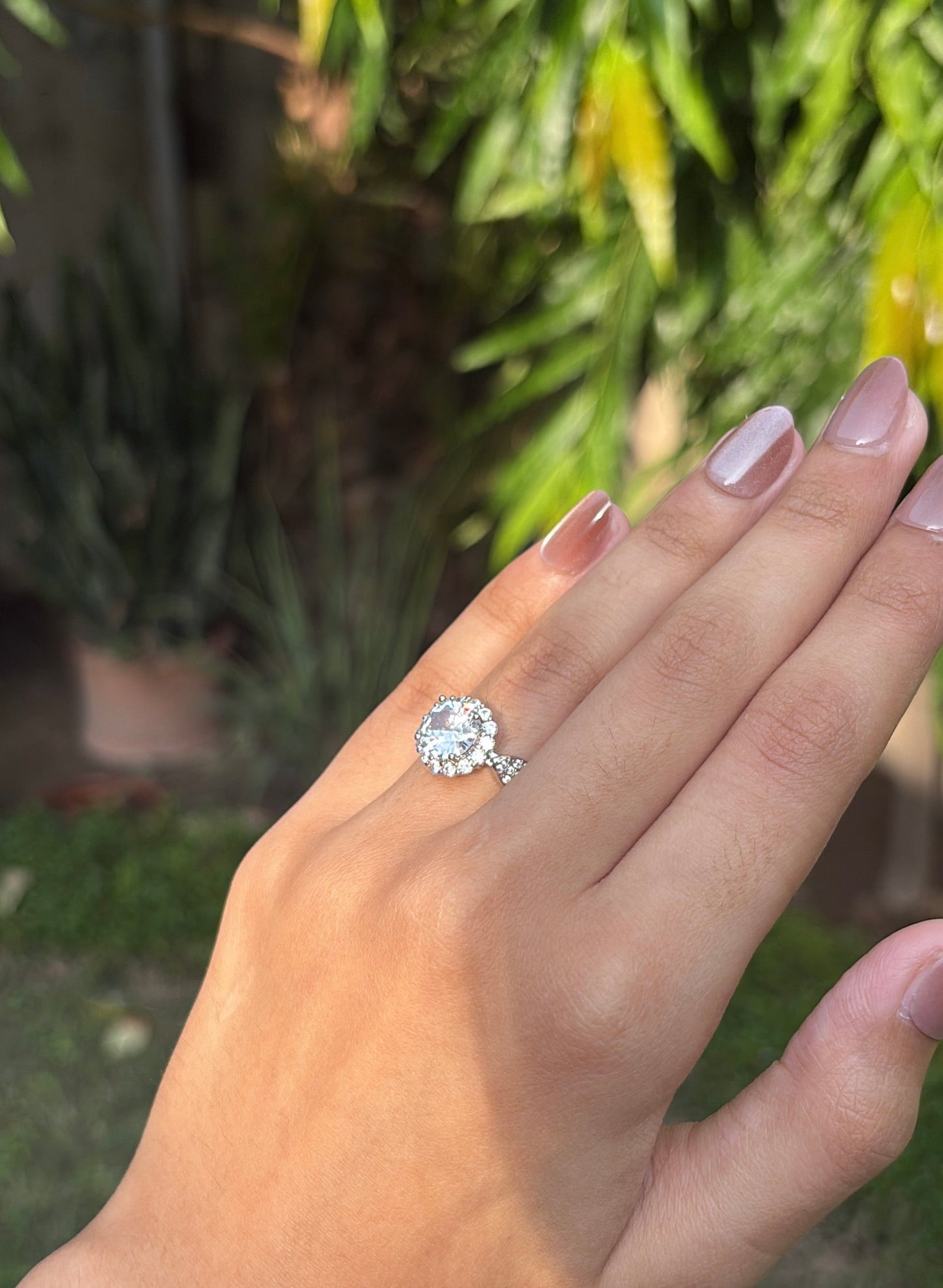 Circle Cut Ring
