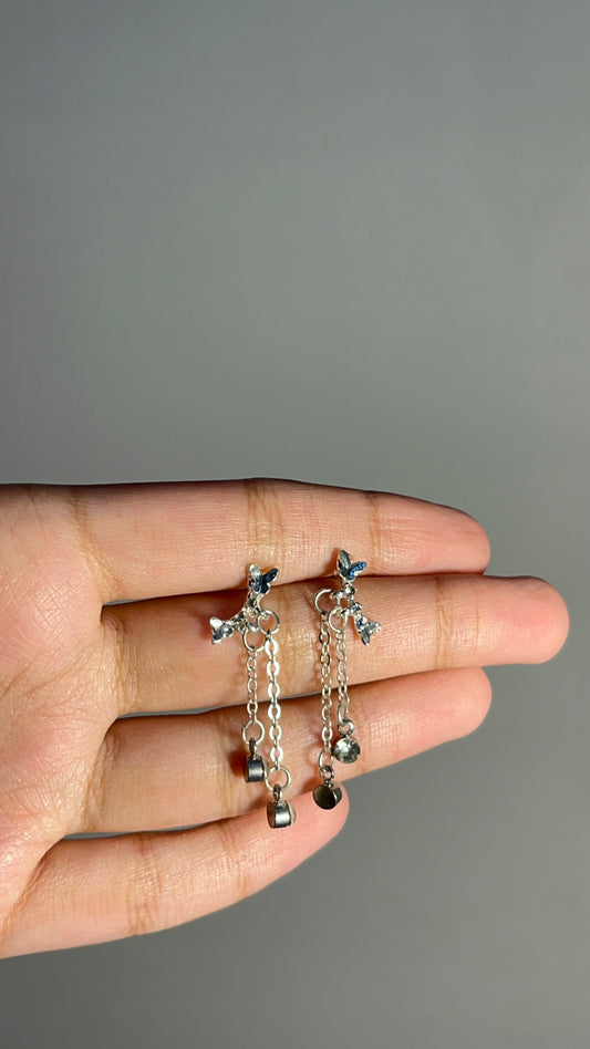 Butterfly earings