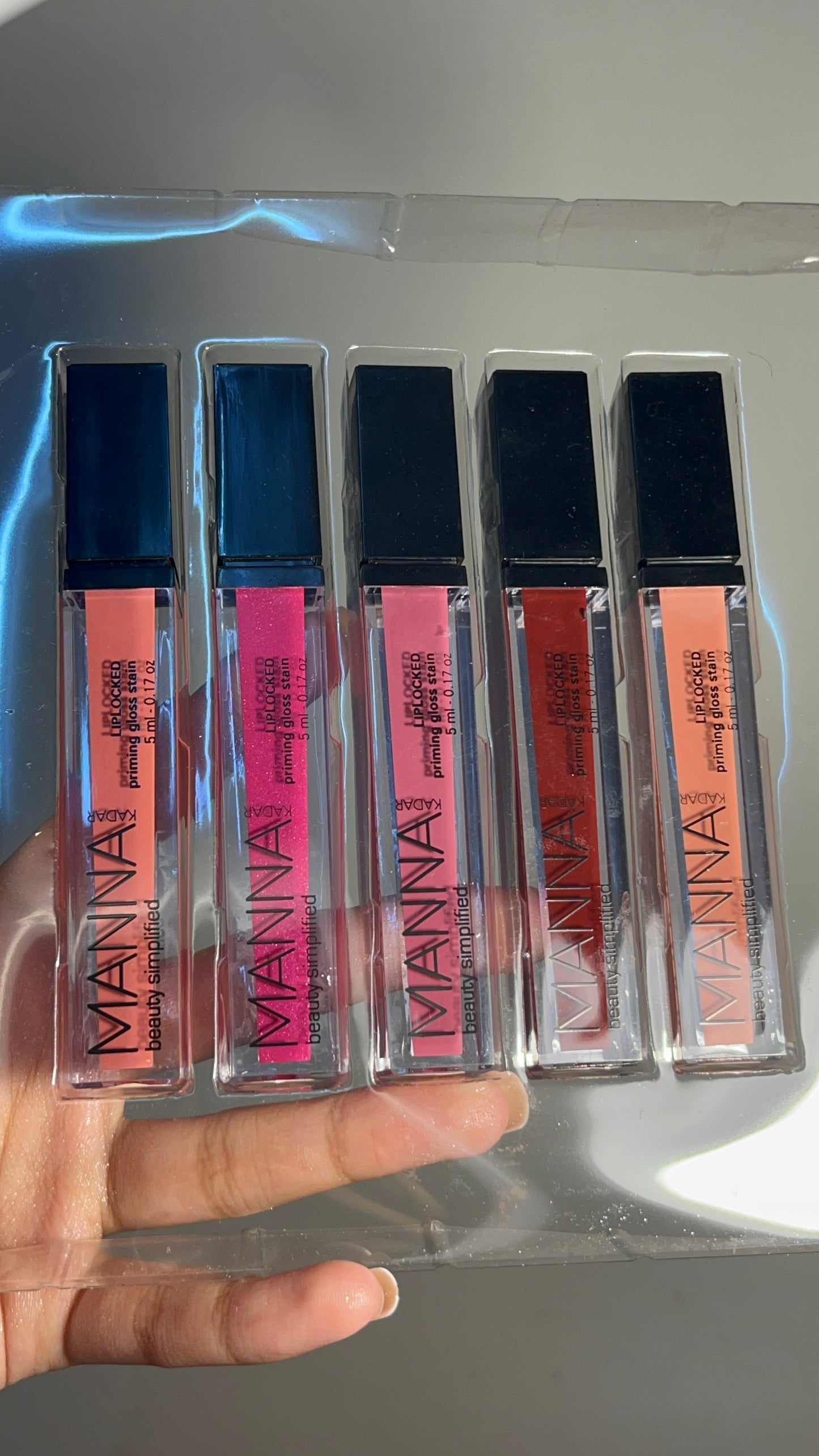 Set of 5 liquid matte lipsticks