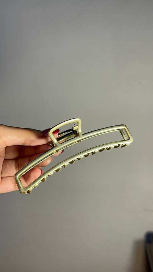 Rectangular Metal Claw Clip-03