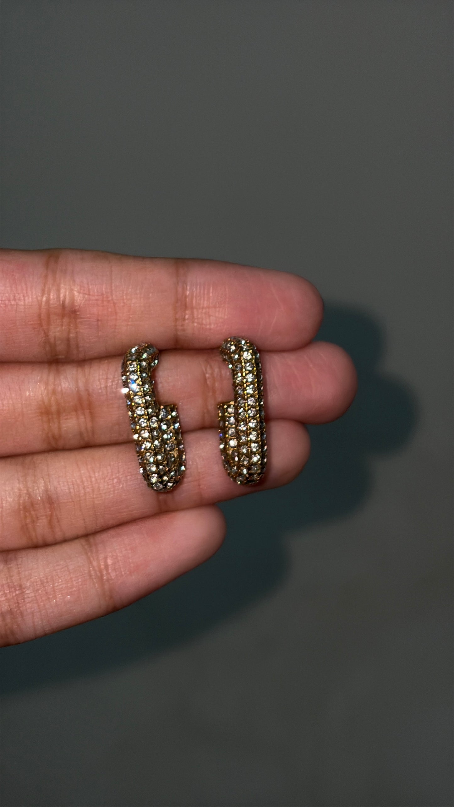 Square Hoop Earings