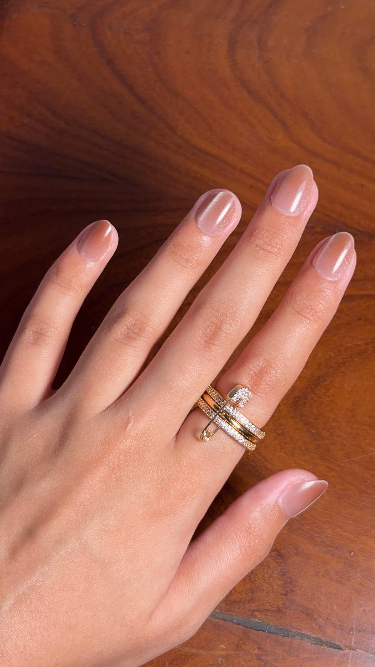 Safety Pin Ring