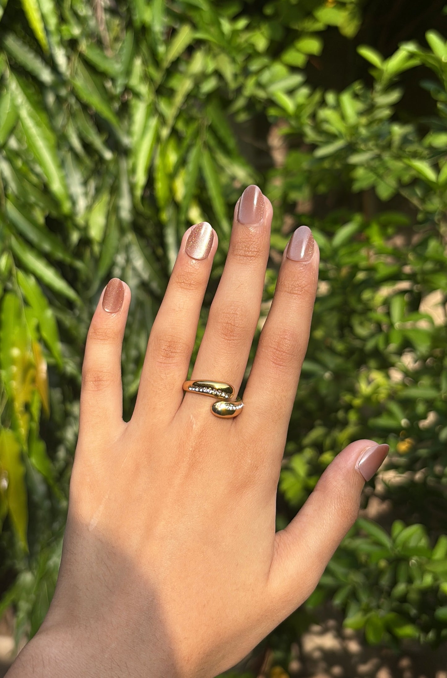 Stone Hugger Ring