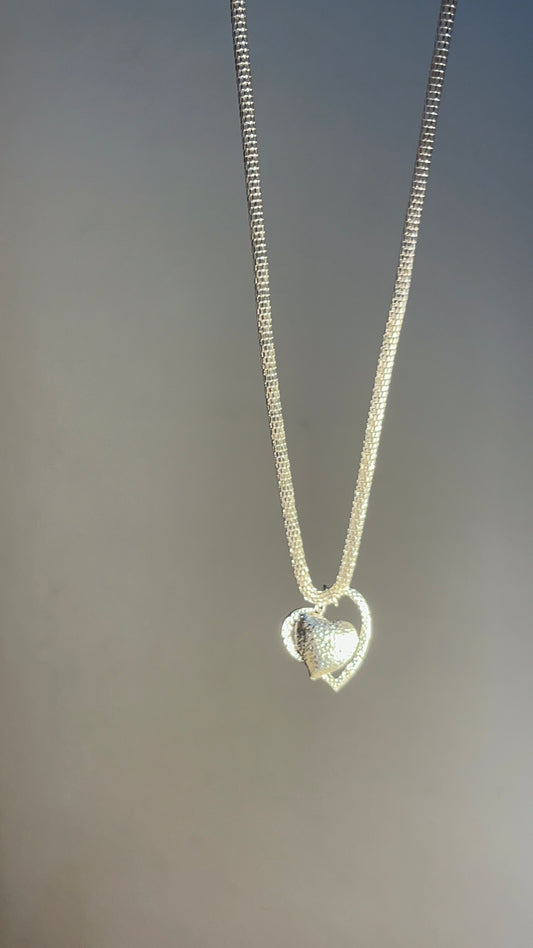 Silver Heart Necklace