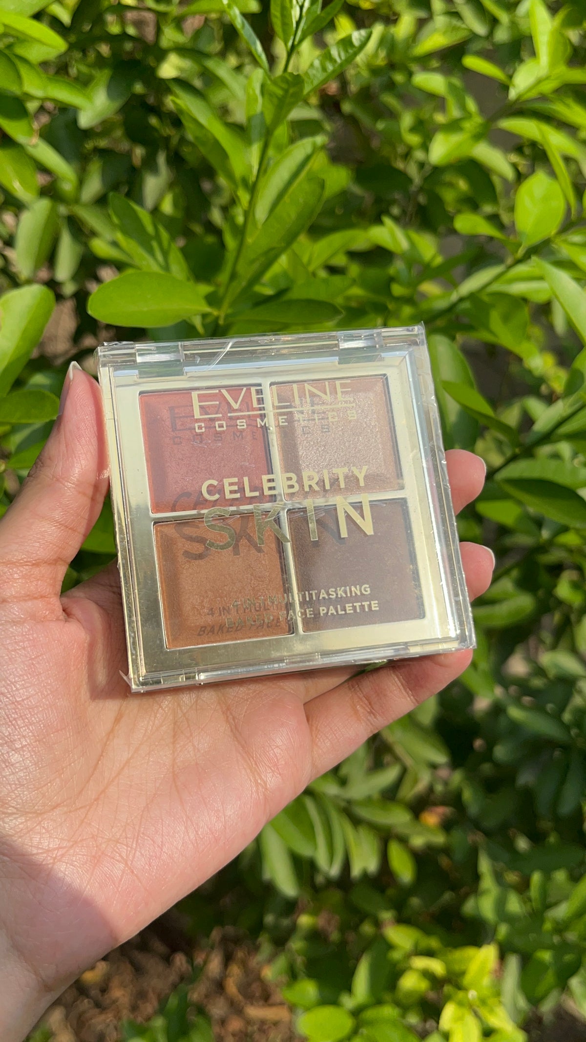4 Color Palette Blush, Contour & Highlighter