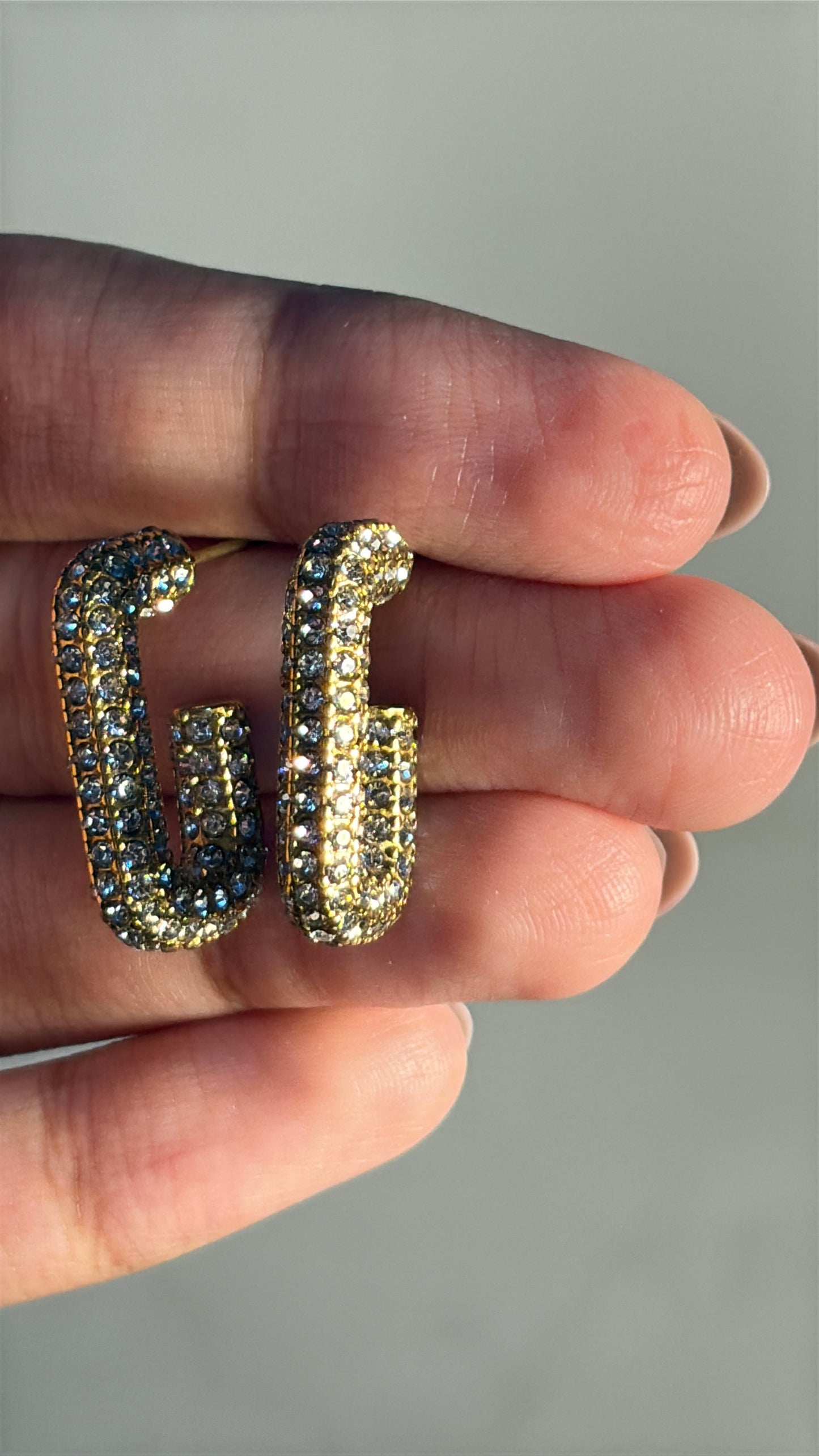 Square Hoop Earings