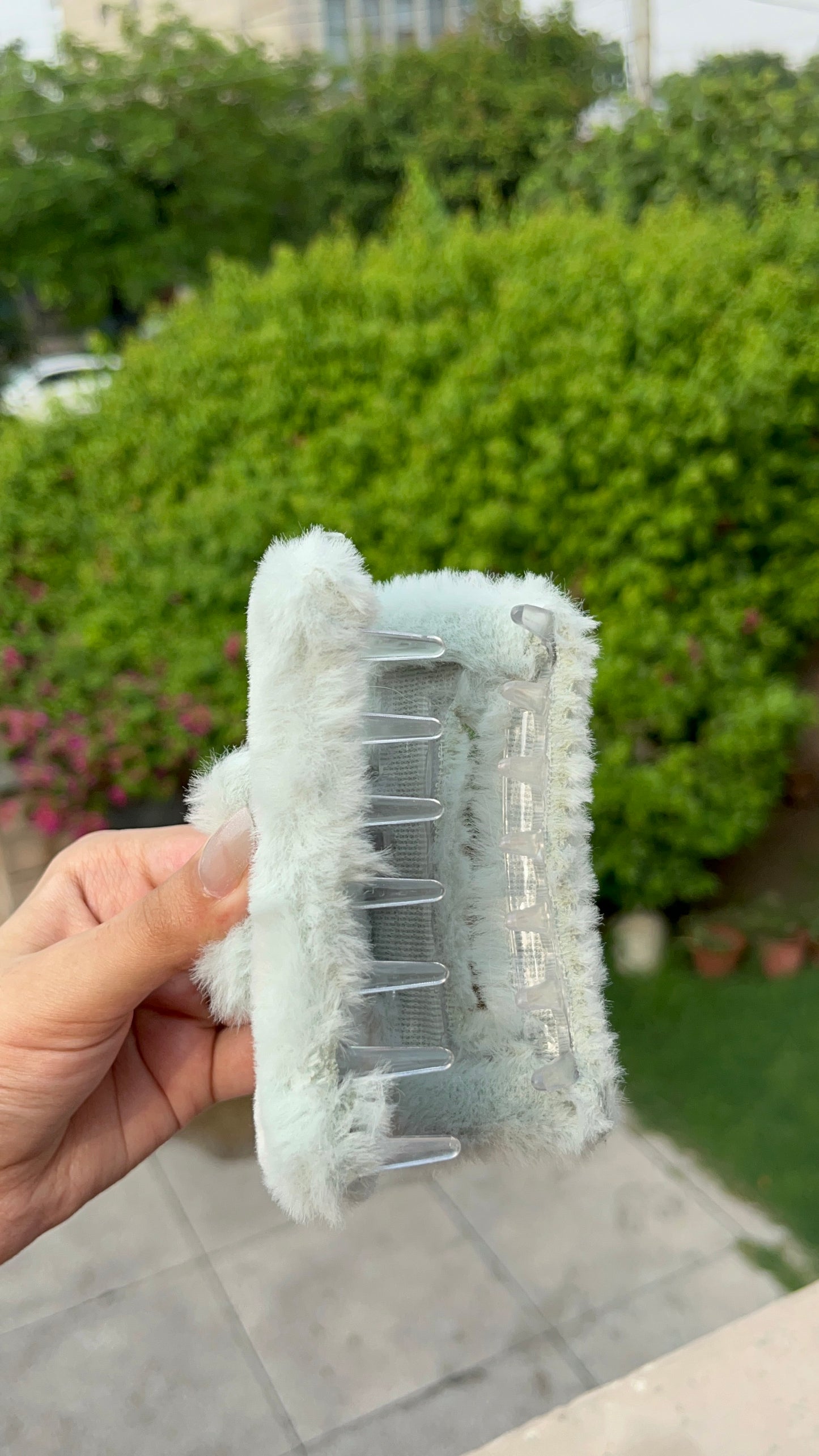 Fur Rectangular Clip