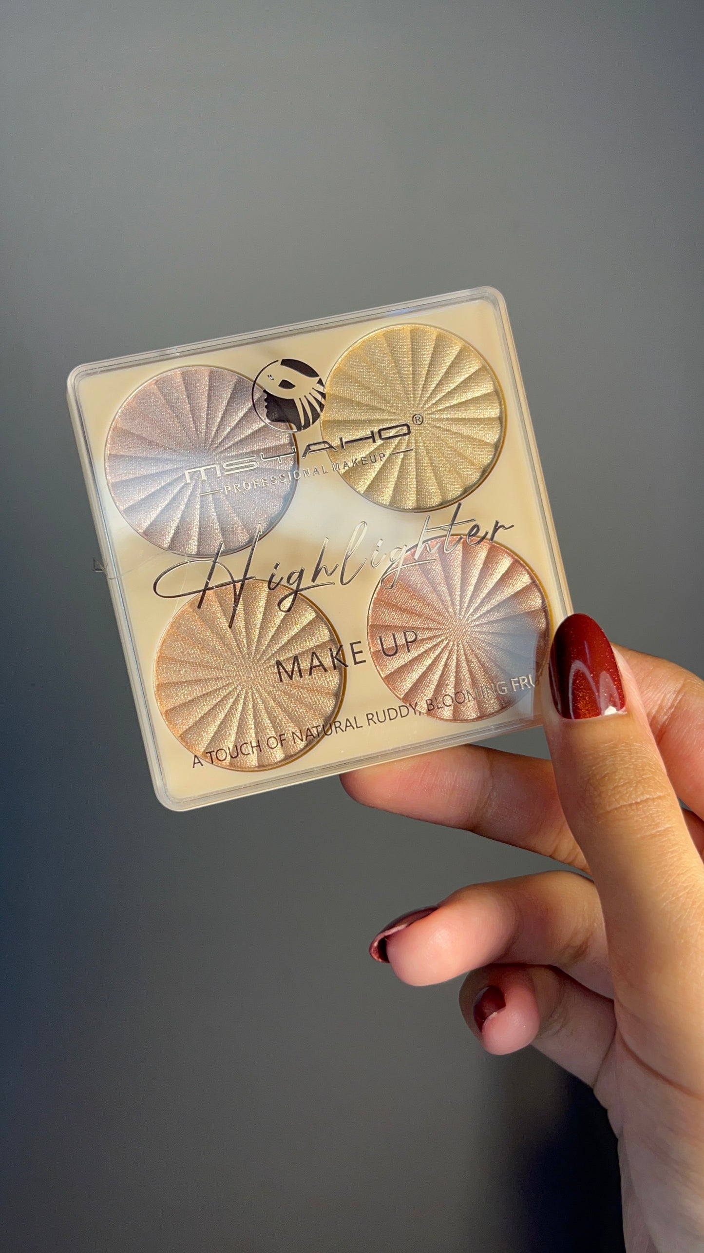 4 Color Highlighter Palette