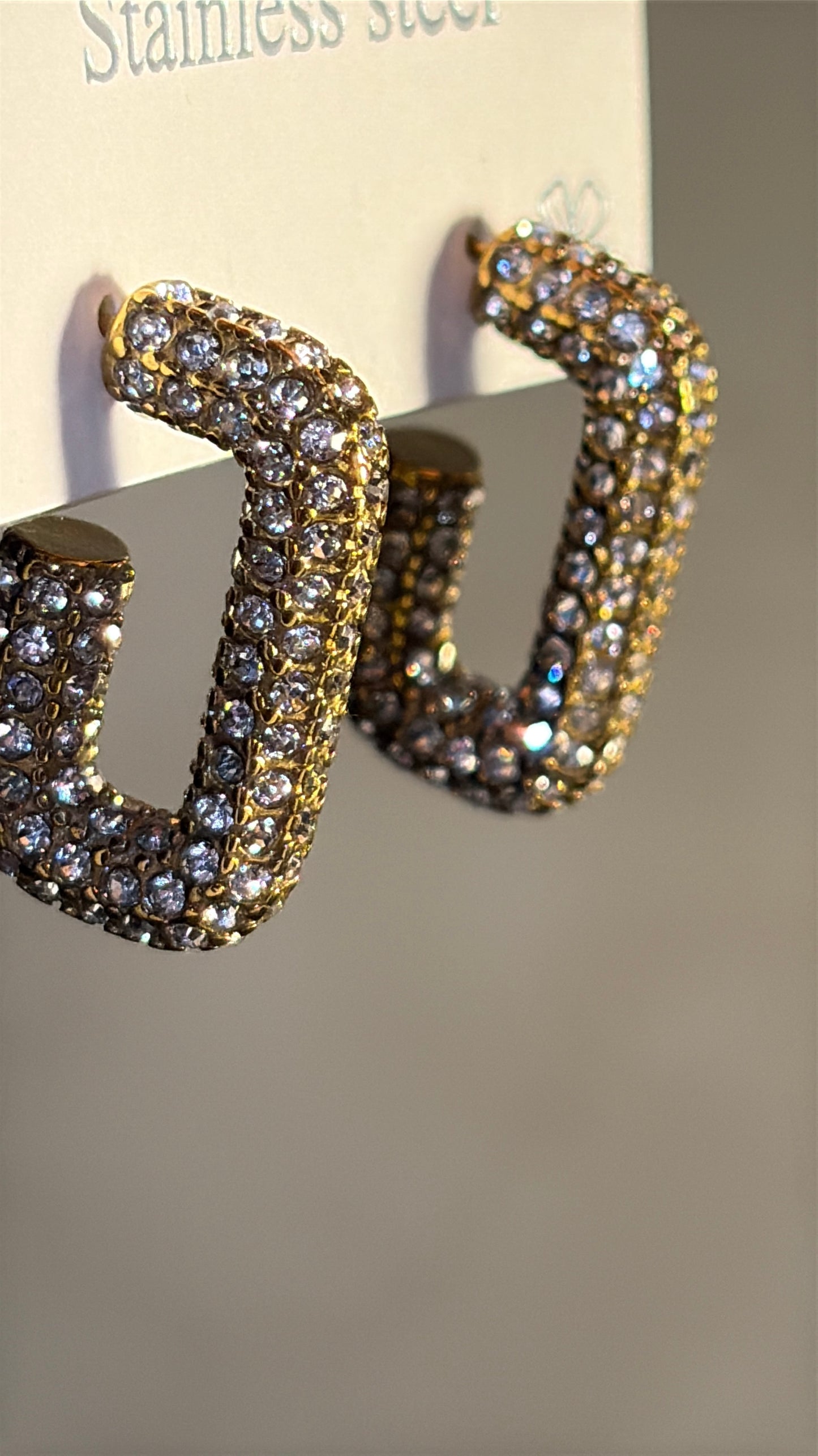 Square Hoop Earings