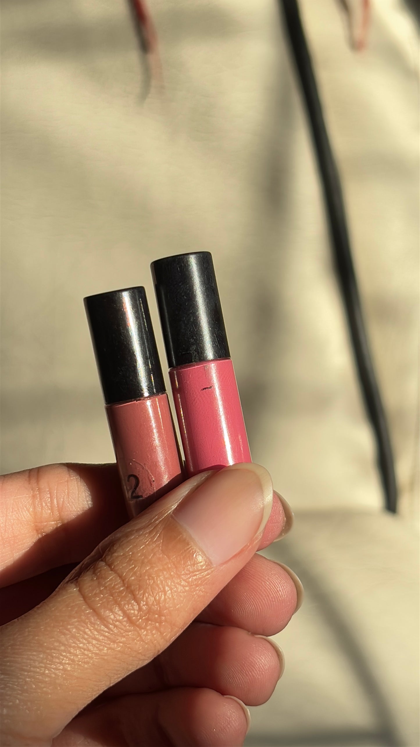 Set of 2 mini lipsticks