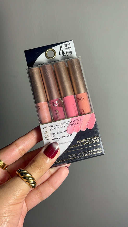 Set of 4 lipglosses