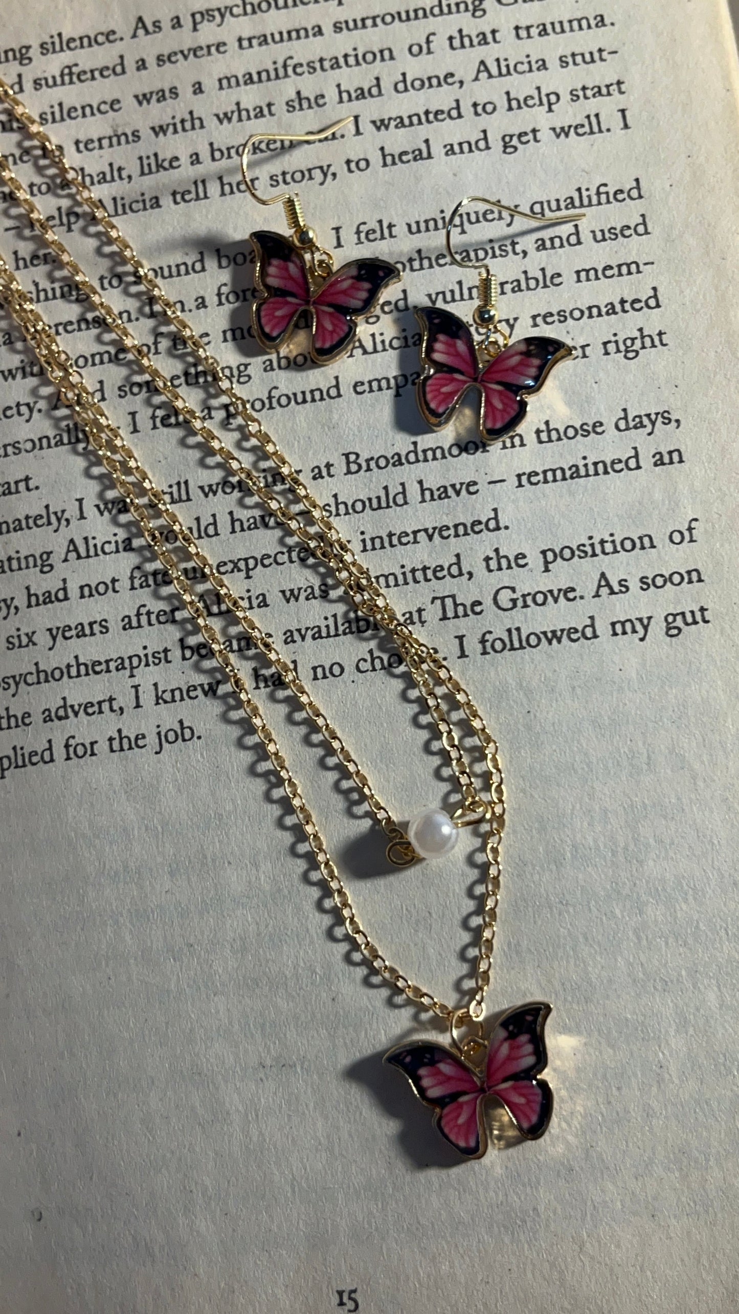 Butterfly Set Pink-015