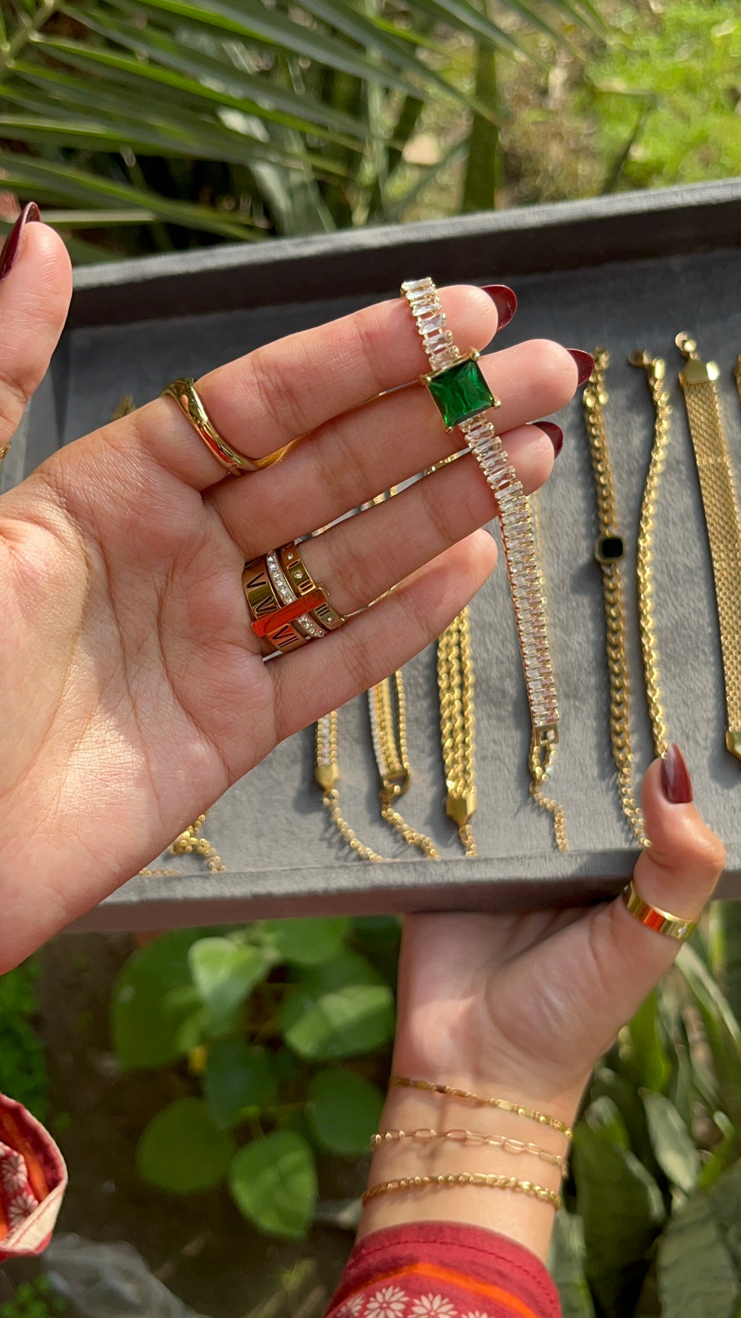 Emerald Bracelet