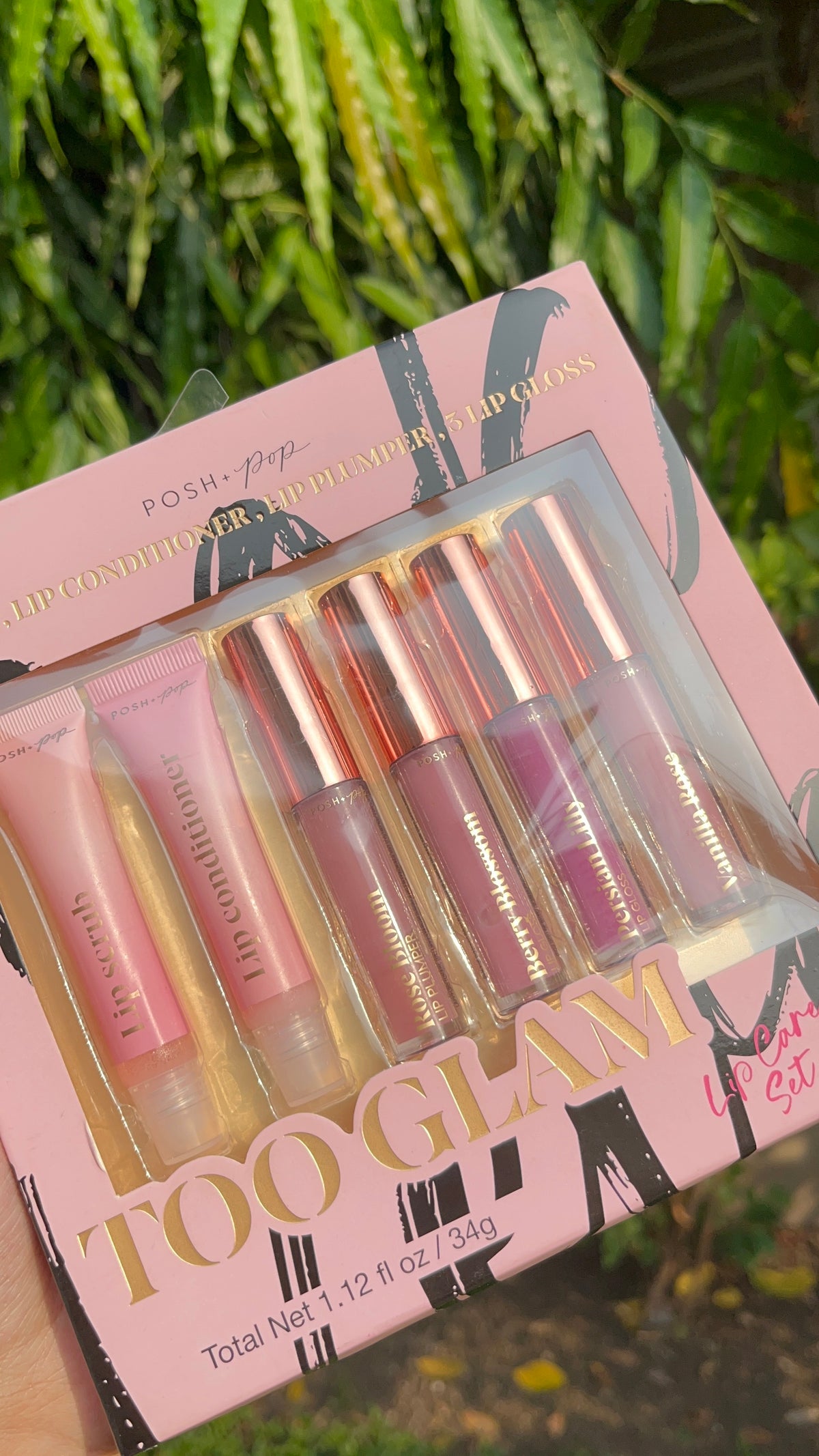 Lip plumper, Lip conditioner and 3 lipglosses