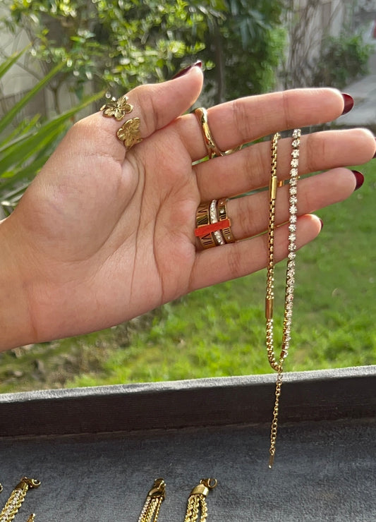 Chain Tennis Bracelet