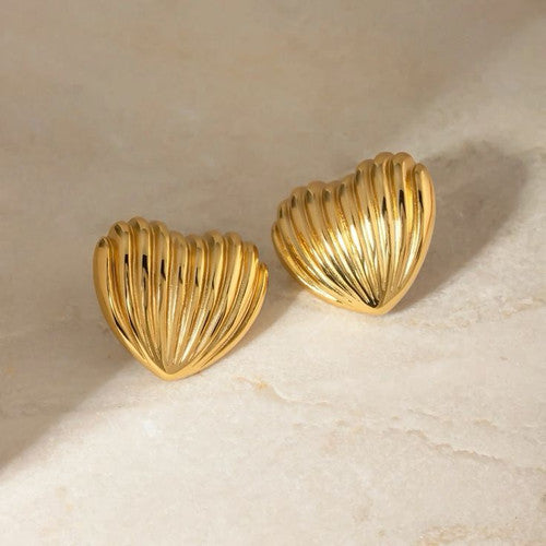 Heart Studs