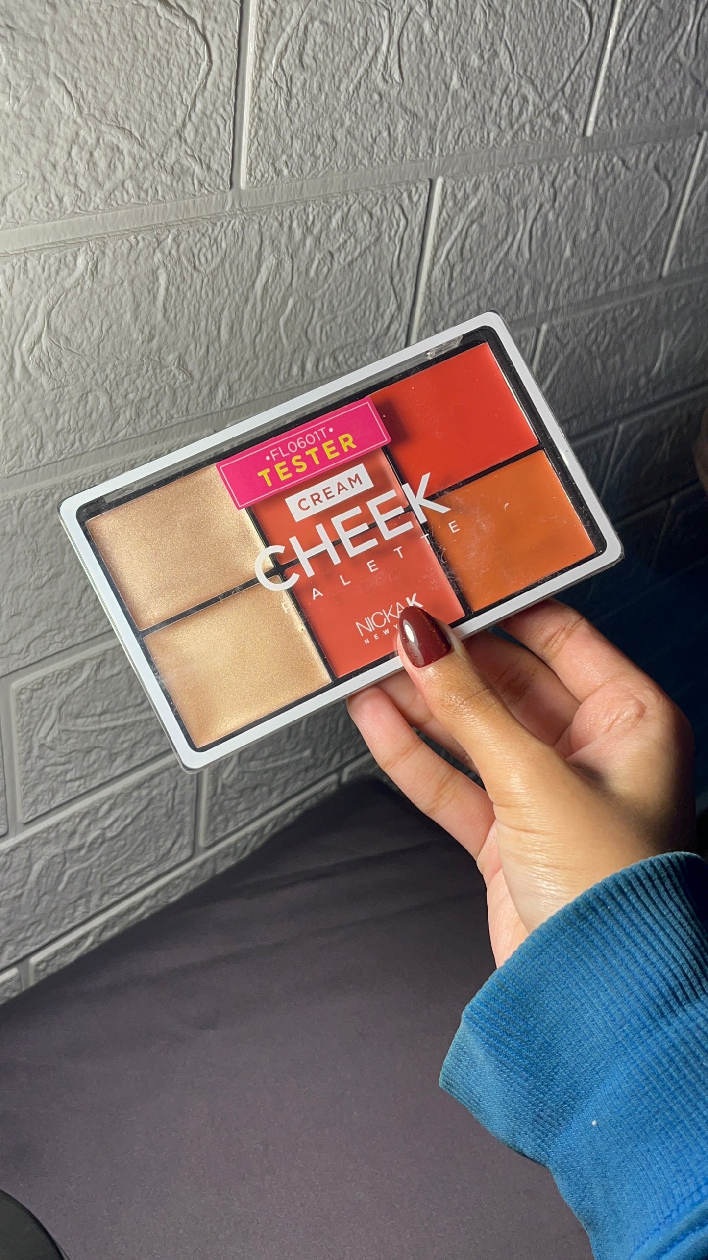 Cream Blush and Highlighter palette