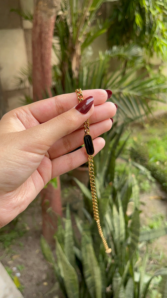 Black Stone Bracelet
