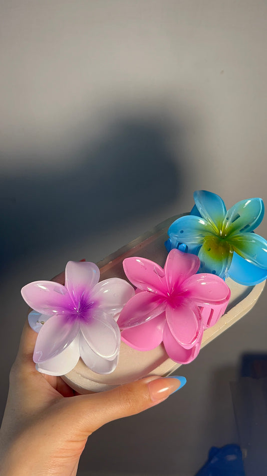Flower Big Claw Clips