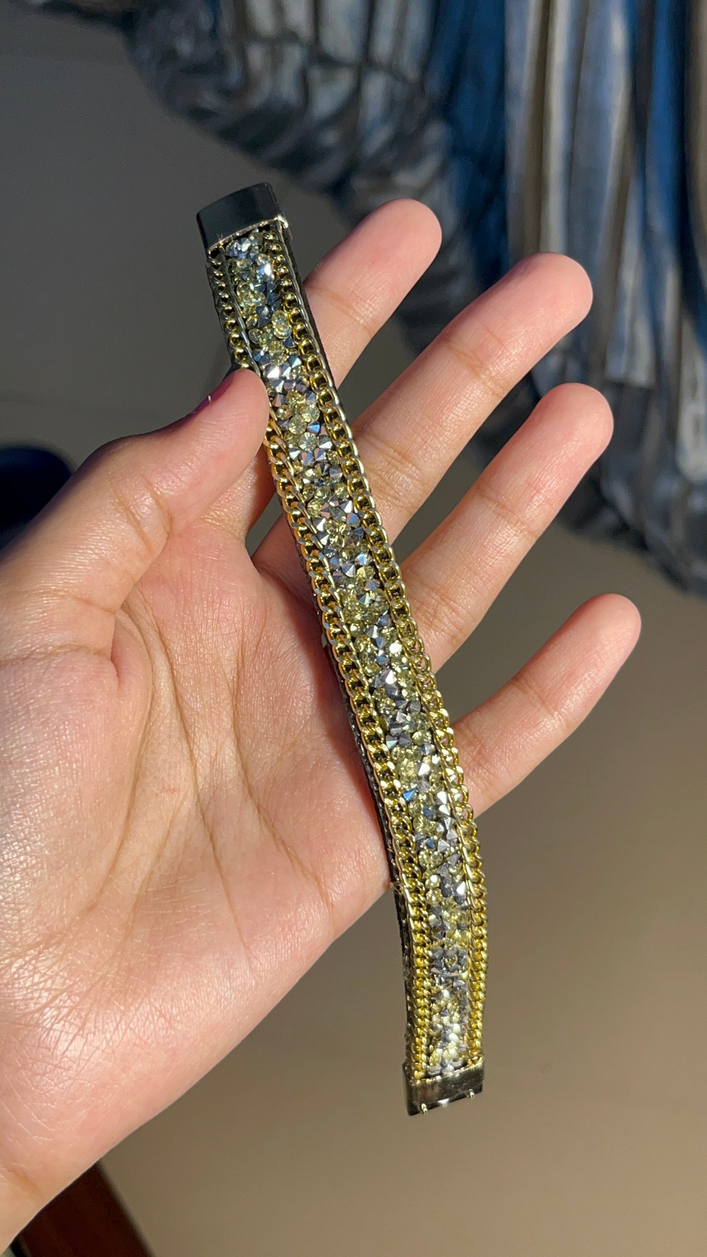 Bracelet with magnetic buckle-030