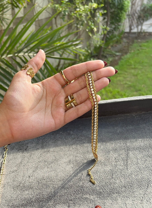 Rope Tennis Bracelet