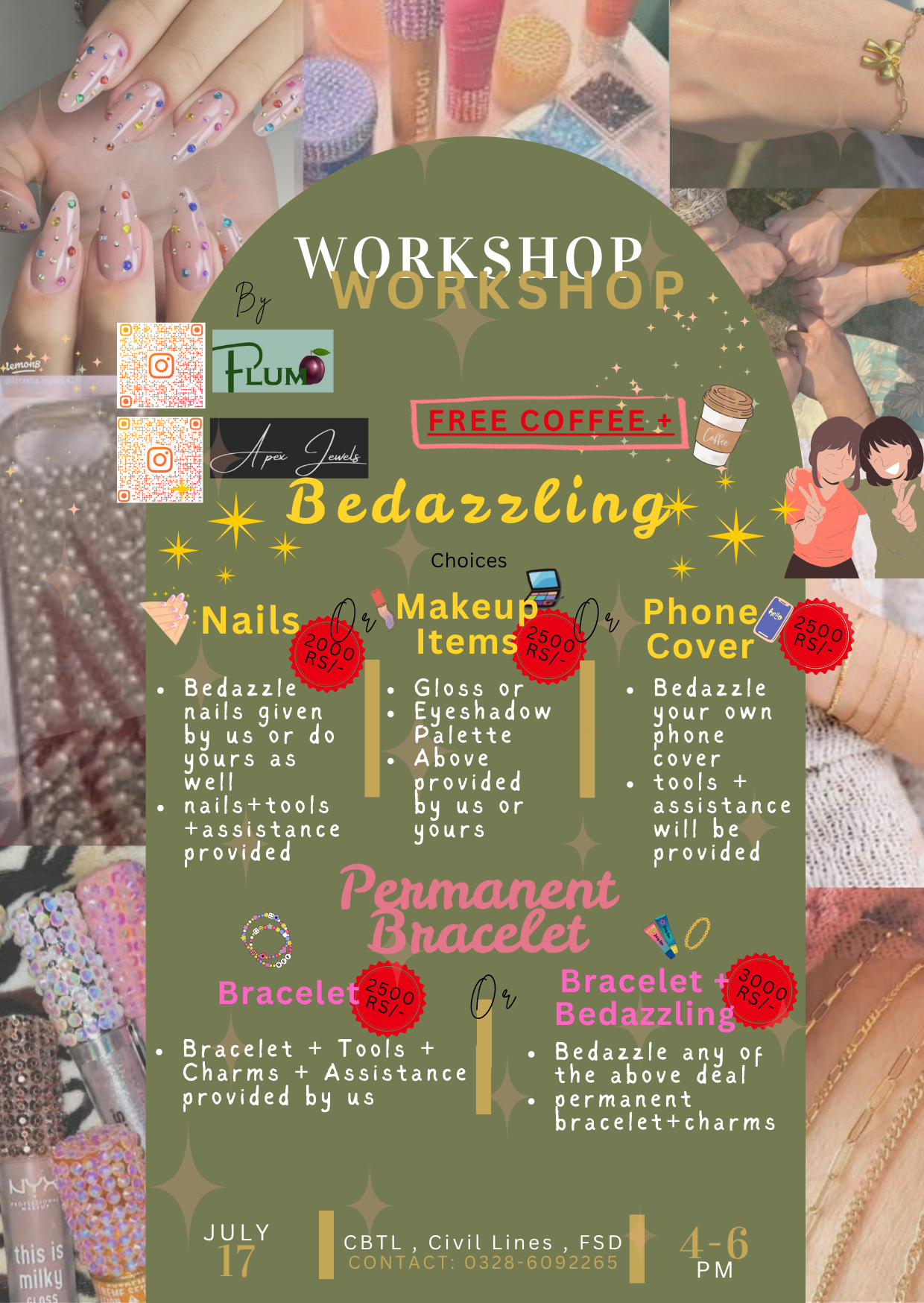 Bedazzling Workshop